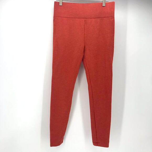 Lou & Grey for Loft Legging Womens Medium Heathered Orange Stretch - Picture 1 of 8